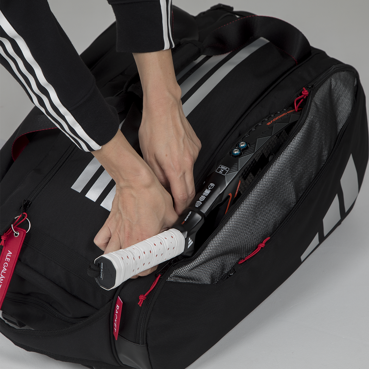 Racket Bag Multigame Black/Red 3.4