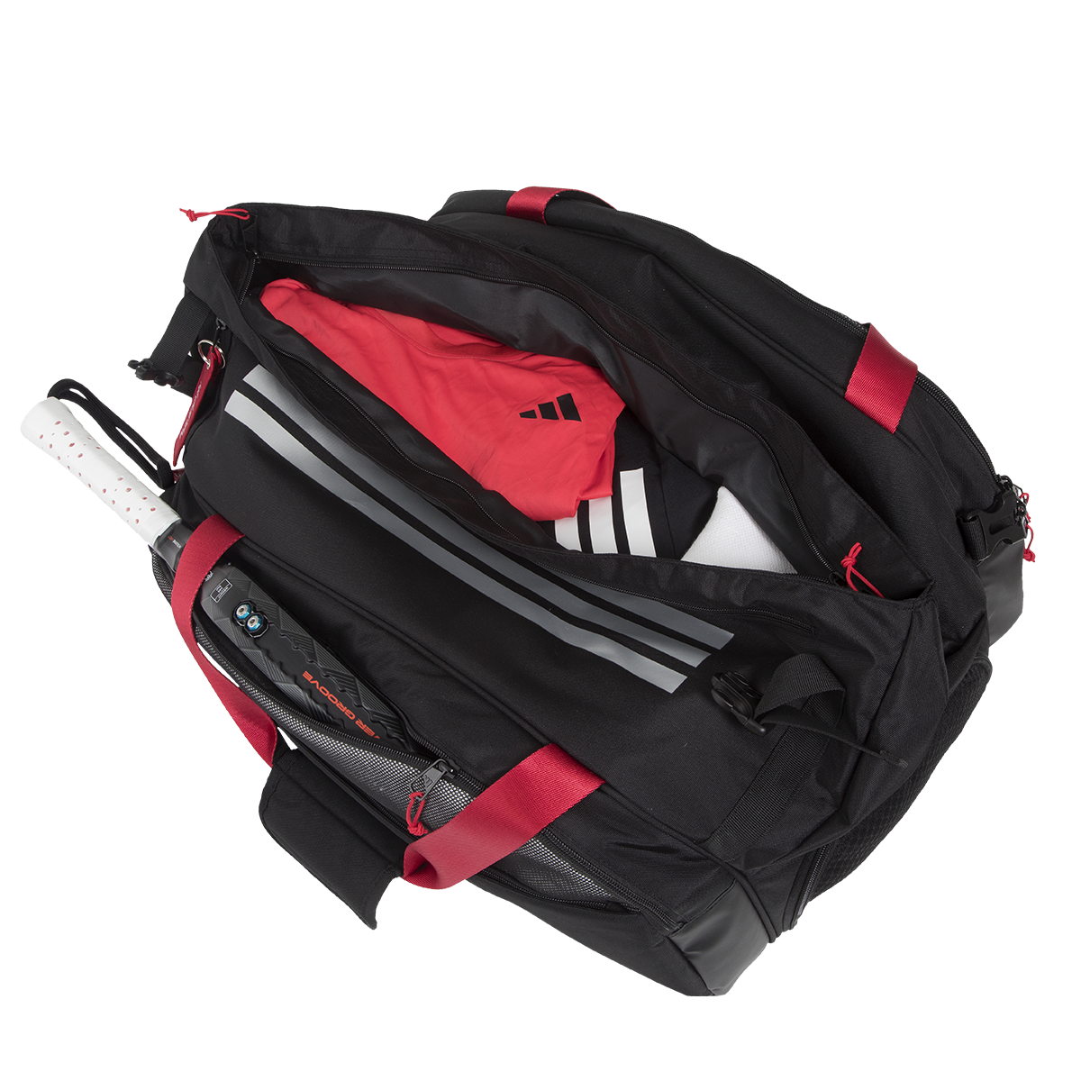 Racket Bag Multigame Black/Red 3.4