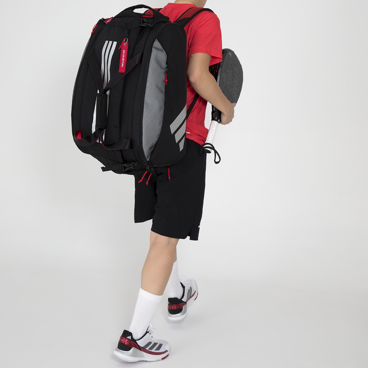 Racket Bag Multigame Black/Red 3.4